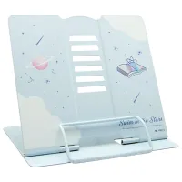 Подставка для книг New World Swim in the Stars Moon Светло-синий / Металл