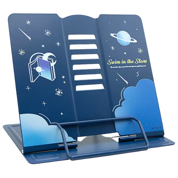 Suport pentru cărți New World Swim in the Stars Saturn Dark Blue / Metal photo 1