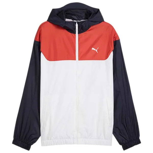 Ветровка для мужчин Puma Relaxed Windbreaker Демисезонная / Белый photo 1