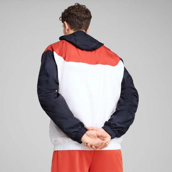 Ветровка для мужчин Puma Relaxed Windbreaker Демисезонная / Белый photo 4