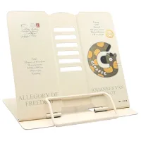 Suport pentru cărți New World Letter G Beige / Metal