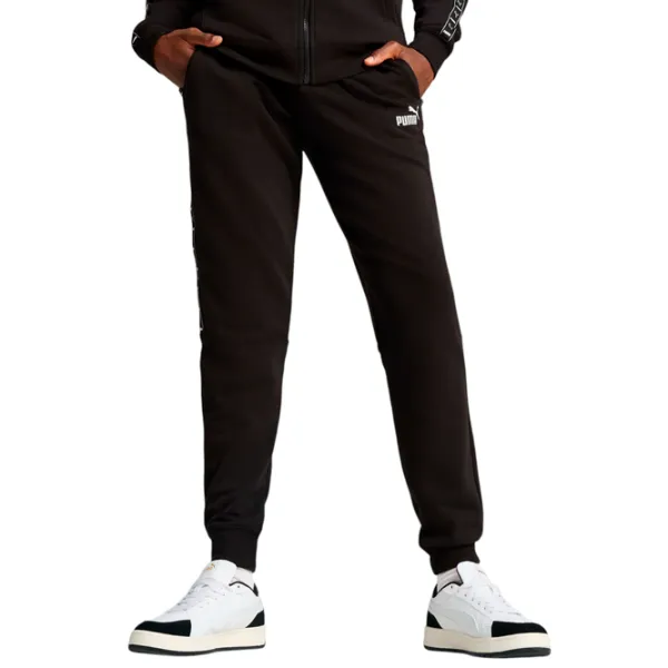 Спортивные брюки для мужчин Puma Ess Tape Terry M / Черный photo 3 Спортивные брюки для мужчин Puma Ess Tape Terry M / Черный photo 3
