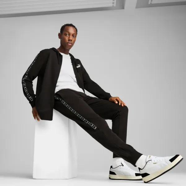 Спортивные брюки для мужчин Puma Ess Tape Terry XXL / Черный photo 4 Спортивные брюки для мужчин Puma Ess Tape Terry XXL / Черный photo 4