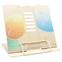 Suport pentru cărți New World Letter C Beige / Metal