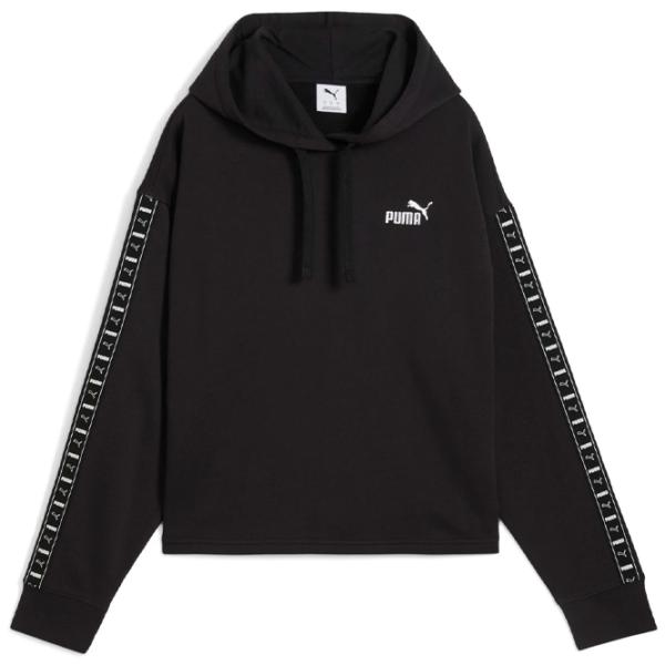 Hanorac pentru femei Puma Ess Tape Crop Hoodie Tr All-season / Black photo 1