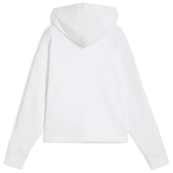 Hanorac pentru femei Puma Ess Tape Crop Hoodie Tr All-season / White photo 2