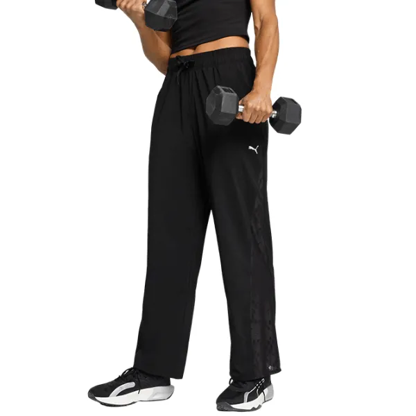 Pantaloni sportivi pentru femei Puma Lace Woven L / Black photo 6