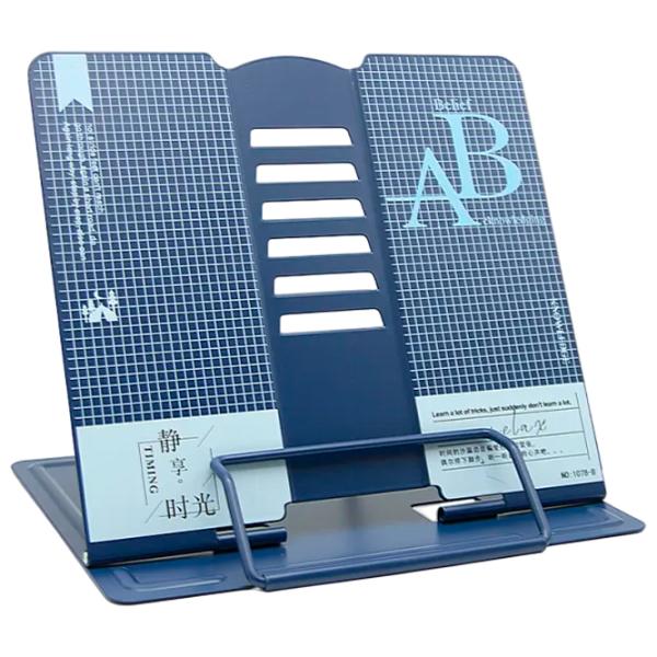 Suport pentru cărți New World Letters  Navy / Metal photo 1