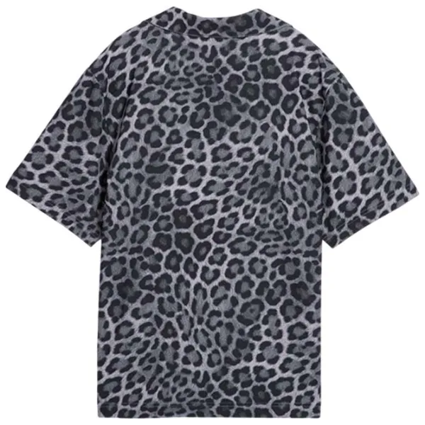 Cămașă pentru femei Puma Wardrobe Ess Leo Luxe Relaxed All-Over-Print M / Black photo 3