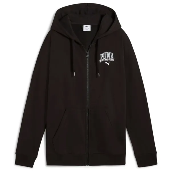 Hanorac pentru femei Puma Class Full-Zip Hoodie Tr All-season / Black photo 1
