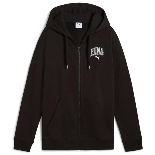 Hanorac pentru femei Puma Class Full-Zip Hoodie Tr All-season / Black photo 1