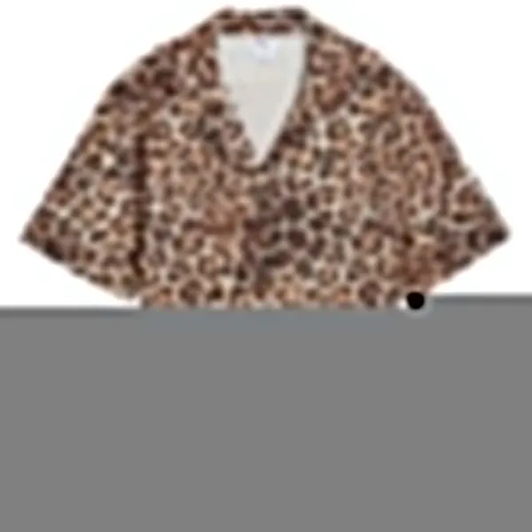 Cămașă pentru femei Puma Wardrobe Ess Leo Luxe Relaxed All-Over-Print S / Alpine Snow photo 1