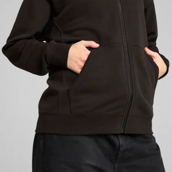 Hanorac pentru femei Puma Class Full-Zip Hoodie Tr All-season / Black photo 3
