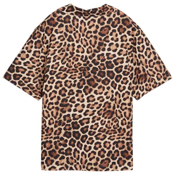 Cămașă pentru femei Puma Wardrobe Ess Leo Luxe Relaxed All-Over-Print M / Alpine Snow photo 3