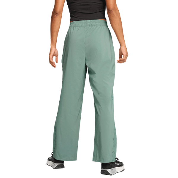 Pantaloni sportivi pentru femei Puma Lace Woven XS / Green photo 12