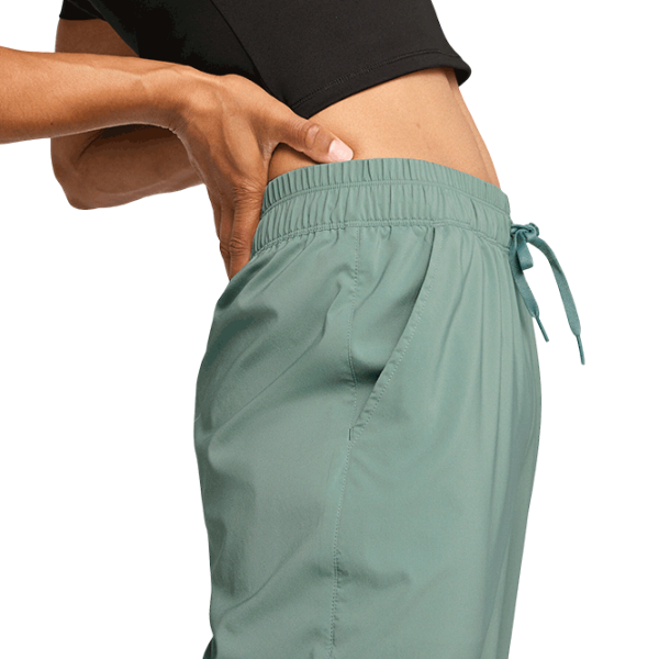 Pantaloni sportivi pentru femei Puma Lace Woven XS / Green photo 15