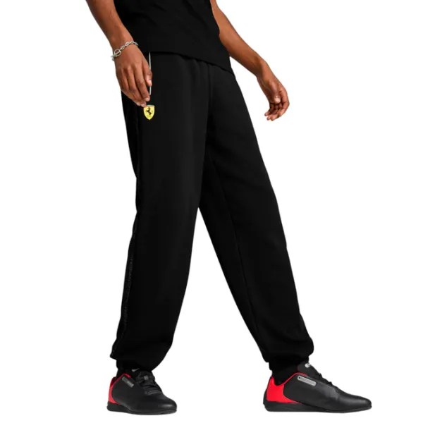 Pantaloni sportivi pentru bărbați Puma Ferrari Race Sweatpants M / Black photo 3 Pantaloni sportivi pentru bărbați Puma Ferrari Race Sweatpants M / Black photo 3