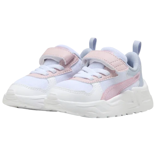 Кроссовки для девочек Puma Trinity Lite Blurry Dreams Ac+ Inf Демисезон / Белый photo 1