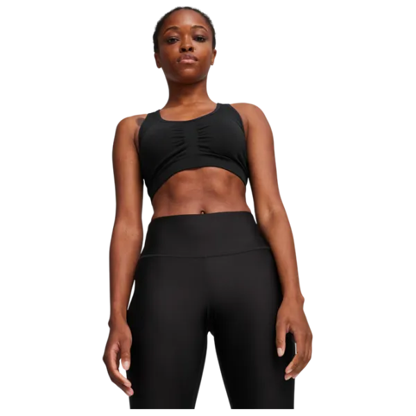 Bustieră pentru femei Puma 4Keeps Shapeluxe Seamless Black photo 2