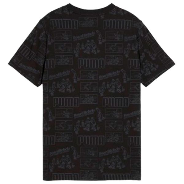 Футболка для мальчиков Puma Mid 90S Aop B 140 / Черный photo 2 Футболка для мальчиков Puma Mid 90S Aop B 140 / Черный photo 2