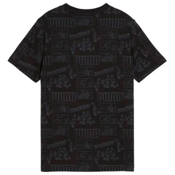 Tricou pentru băieți Puma Mid 90S Aop B 164 / Black photo 4 Tricou pentru băieți Puma Mid 90S Aop B 164 / Black photo 4