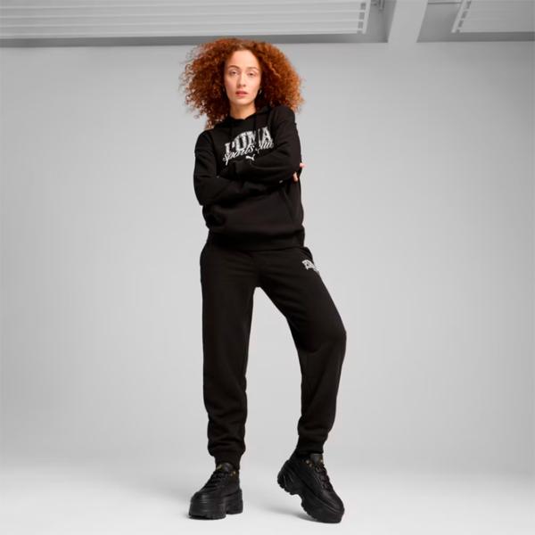 Hanorac pentru femei Puma Class Terry All-season / Black photo 4