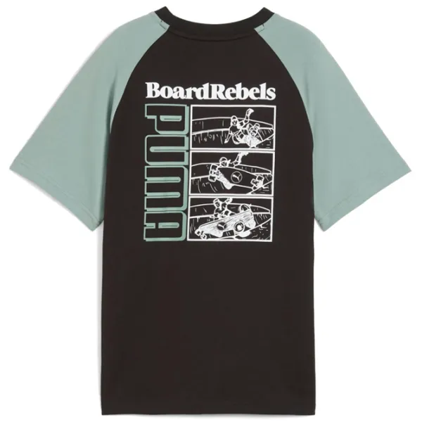 Tricou pentru băieți Puma Mid 90S Graphic Tee Ii B 128 / Black photo 2 Tricou pentru băieți Puma Mid 90S Graphic Tee Ii B 128 / Black photo 2