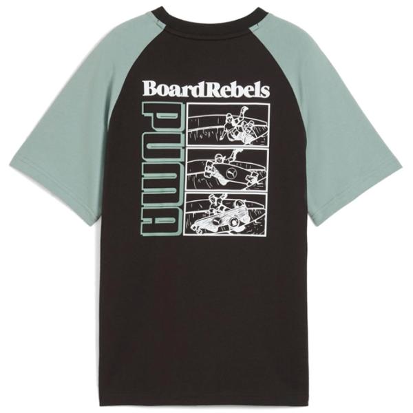 Tricou pentru băieți Puma Mid 90S Graphic Tee Ii B 140 / Black photo 2 Tricou pentru băieți Puma Mid 90S Graphic Tee Ii B 140 / Black photo 2