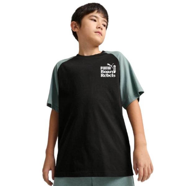 Tricou pentru băieți Puma Mid 90S Graphic Tee Ii B 164 / Black photo 2 Tricou pentru băieți Puma Mid 90S Graphic Tee Ii B 164 / Black photo 2