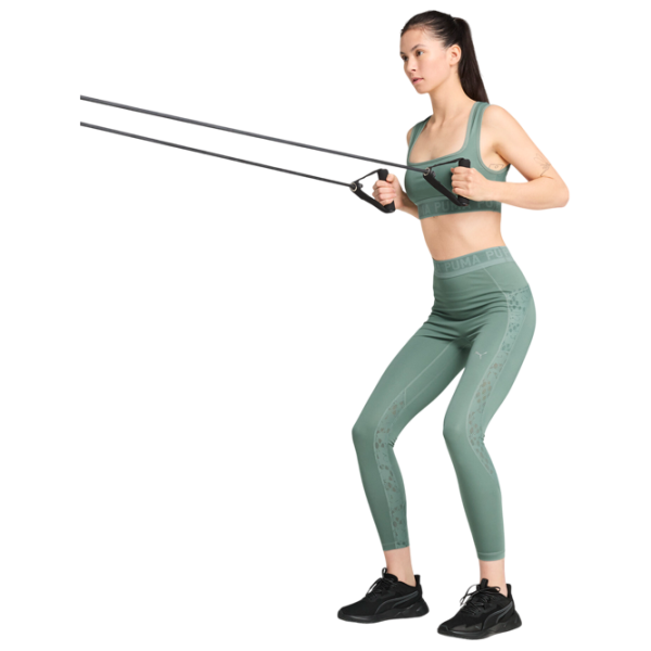 Bustieră pentru femei Puma Move Lace Green Moon photo 6