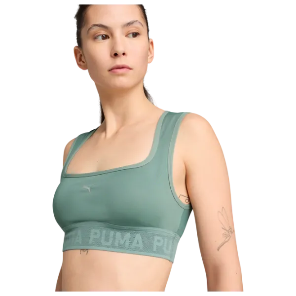 Топ для женщин Puma Move Lace Зеленая Луна photo 6