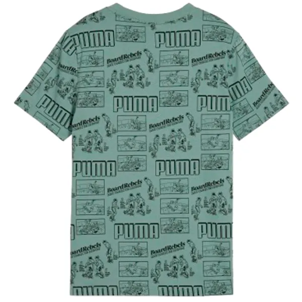 Футболка для мальчиков Puma Mid 90S Aop B Green 176 / Зеленый photo 4