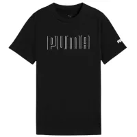 Tricou pentru băieți Puma Sport Graphic B 176 / Black