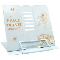 Suport pentru cărți New World Space Travel White / Metal