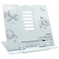 Suport pentru cărți New World Space Exploration White / Metal