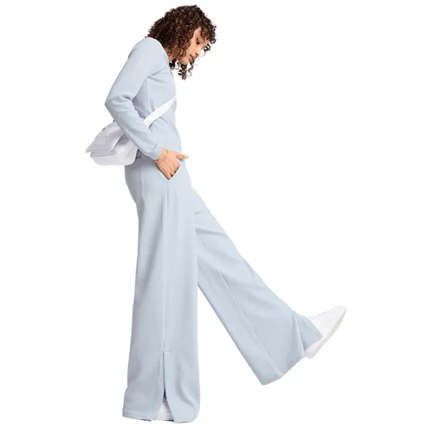 Pantaloni sportivi pentru femei Puma HER Comfort High-Waist Straight XS / Blue photo 4 Pantaloni sportivi pentru femei Puma HER Comfort High-Waist Straight XS / Blue photo 4