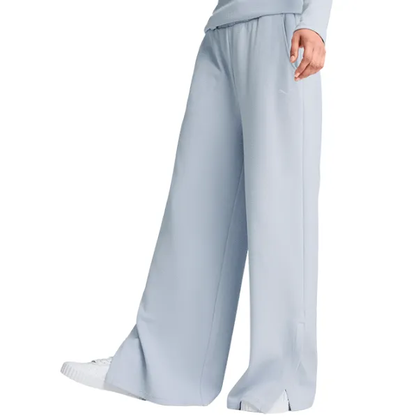 Pantaloni sportivi pentru femei Puma HER Comfort High-Waist Straight M / Blue photo 4 Pantaloni sportivi pentru femei Puma HER Comfort High-Waist Straight M / Blue photo 4