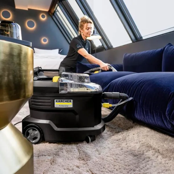 Моющий пылесос KARCHER Puzzi 8/1 Anniversary Edition 1200 Вт / Серый Черный photo 6