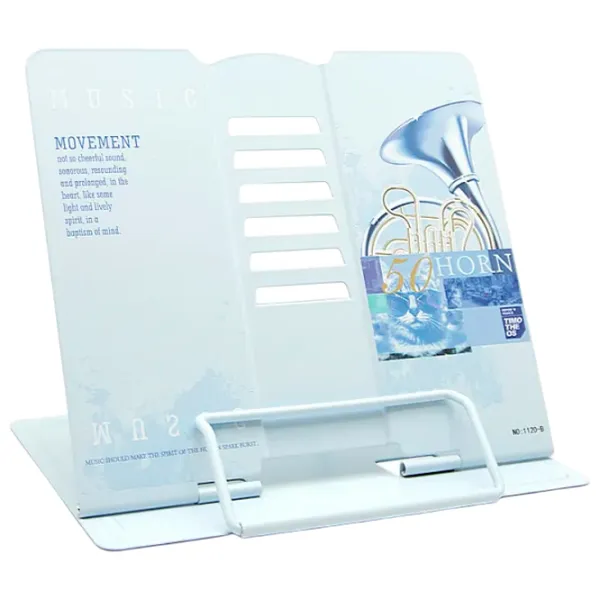 Suport pentru cărți New World Music Light Blue / Metal photo 1 Suport pentru cărți New World Music Light Blue / Metal photo 1
