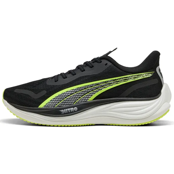 Кроссовки для мужчин Puma Velocity Nitro 3 42 / Black Yellow photo 2 Кроссовки для мужчин Puma Velocity Nitro 3 42 / Black Yellow photo 2