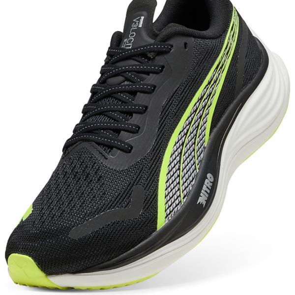 Кроссовки для мужчин Puma Velocity Nitro 3 42 / Black Yellow photo 4 Кроссовки для мужчин Puma Velocity Nitro 3 42 / Black Yellow photo 4
