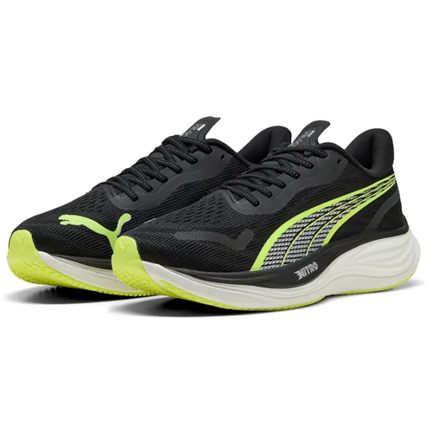 Кроссовки для мужчин Puma Velocity Nitro 3 40 / Black Yellow photo 1 Кроссовки для мужчин Puma Velocity Nitro 3 40 / Black Yellow photo 1