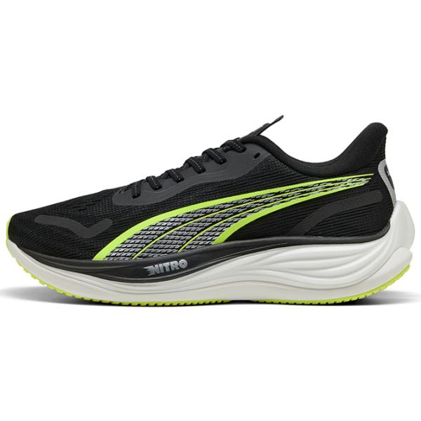 Кроссовки для мужчин Puma Velocity Nitro 3 42.5 / Black Yellow photo 2