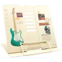 Suport pentru cărți New World Music Beige / Metal