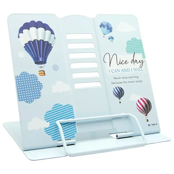 Подставка для книг New World Nice Day Светло-синий / Металл photo 1 Подставка для книг New World Nice Day Светло-синий / Металл photo 1