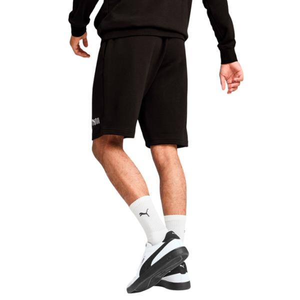 Pantaloni scurți pentru bărbați Puma Ess Logo Lab Terry  M / Black photo 4