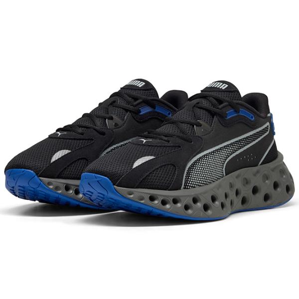 Adidași pentru bărbați Puma Softride Frequence 46 / Black Blue photo 1