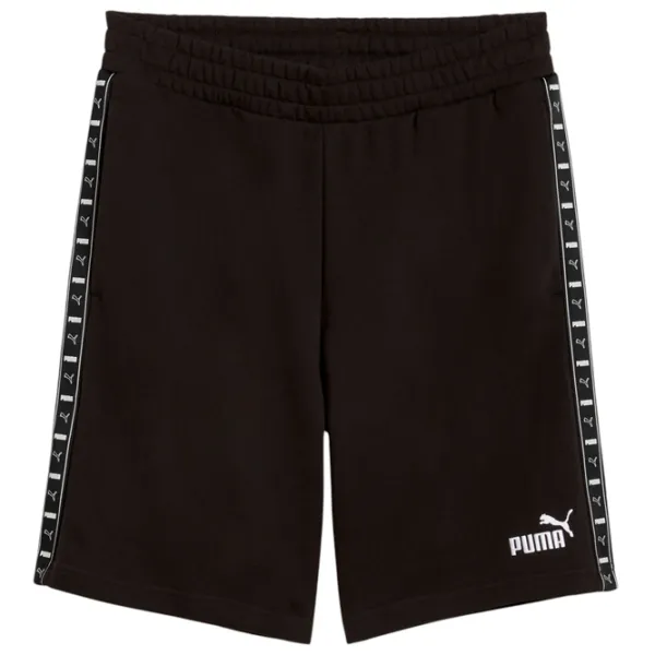 Pantaloni scurți pentru bărbați Puma Ess Tape 9" Terry  L / Black photo 1