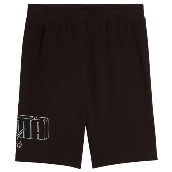 Pantaloni scurți pentru bărbați Puma Ess Logo Lab Execution Shorts 10" Terry  XL / Black photo 2 Pantaloni scurți pentru bărbați Puma Ess Logo Lab Execution Shorts 10" Terry  XL / Black photo 2