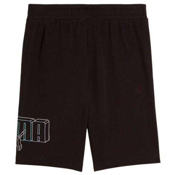 Pantaloni scurți pentru bărbați Puma Ess Logo Lab Execution Shorts 10" Terry  XL / Black photo 2 Pantaloni scurți pentru bărbați Puma Ess Logo Lab Execution Shorts 10" Terry  XL / Black photo 2